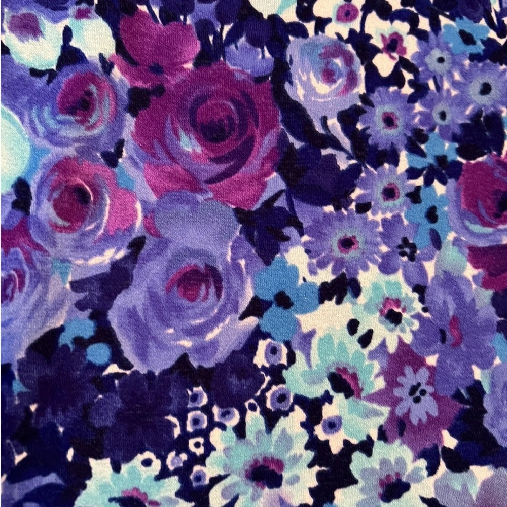 Y2K Vtg California Concepts Dress Juniors Medium Floral Cruise Floral  USA made - Picture 2 of 6